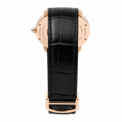 Cartier Ronde Louis 36MM WR000651 Diamond Bezel Watch
